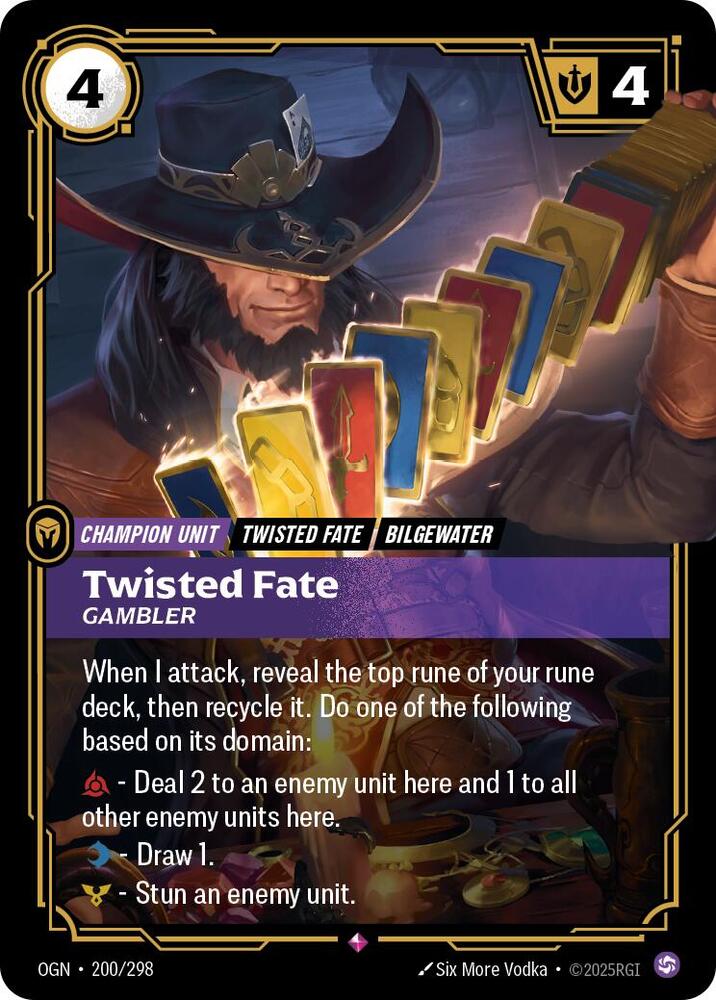 Twisted Fate - Gambler - Origins (OGN)
