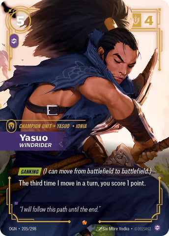 Yasuo - Windrider - Origins (OGN)