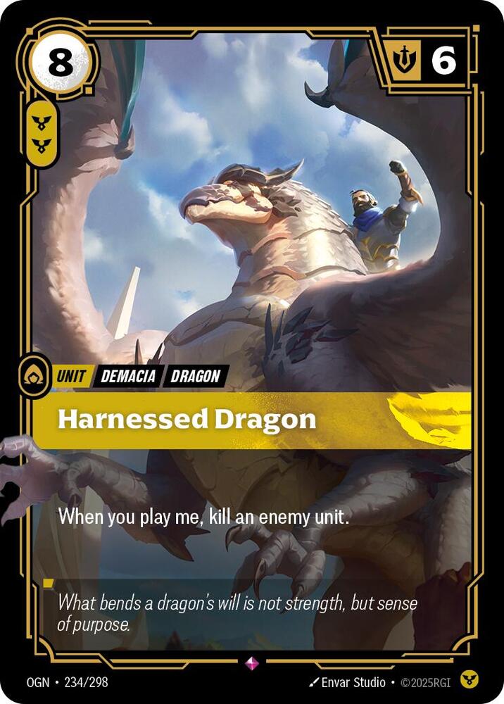 Harnessed Dragon - Origins (OGN)
