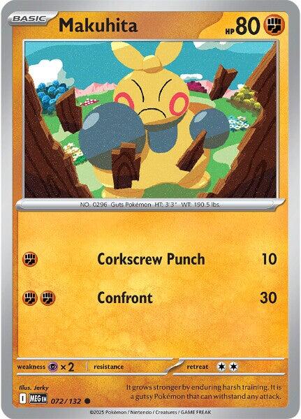 Makuhita (072/132) [Mega Evolutions: Base Set]