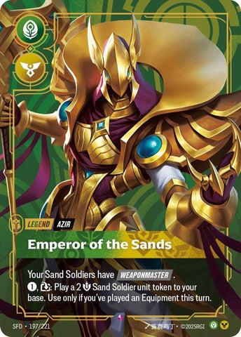 Azir - Emperor of the Sands - Spiritforged (SFD)