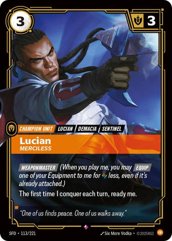 Lucian - Merciless - Spiritforged (SFD)