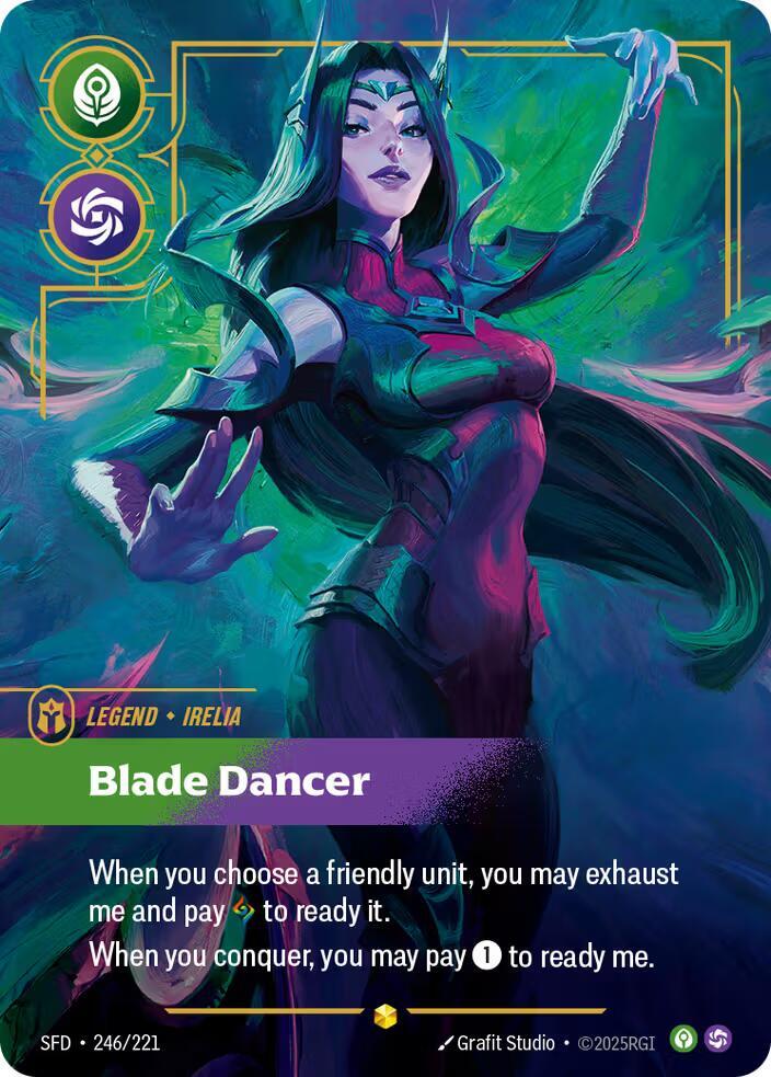 Irelia - Blade Dancer (Overnumbered) - Spiritforged (SFD)