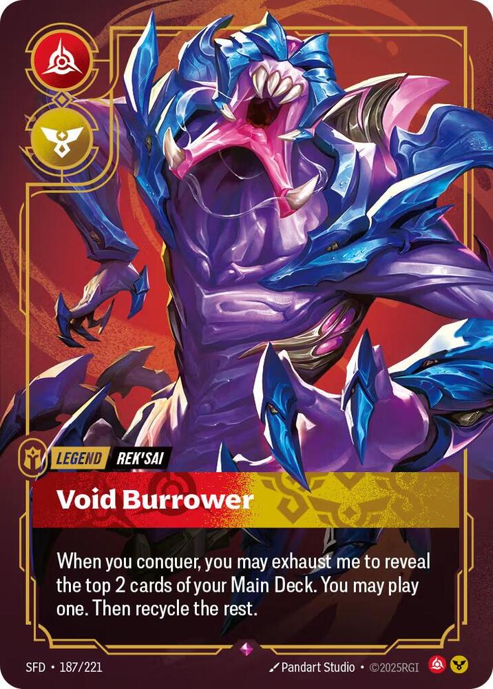 Rek'Sai - Void Burrower - Spiritforged (SFD)