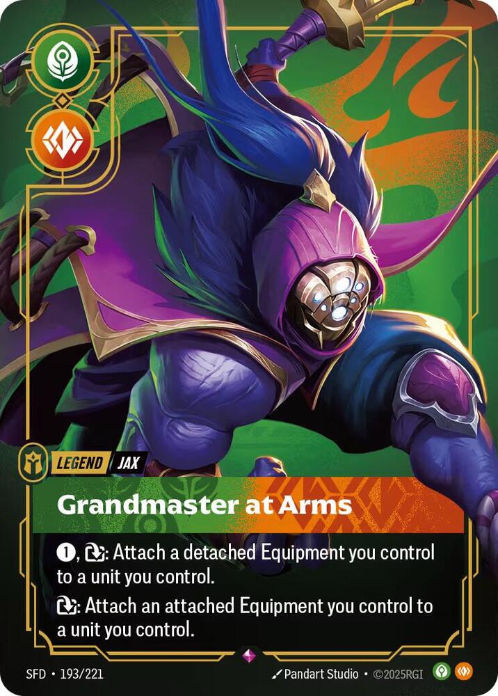 Jax - Grandmaster at Arms - Spiritforged (SFD)