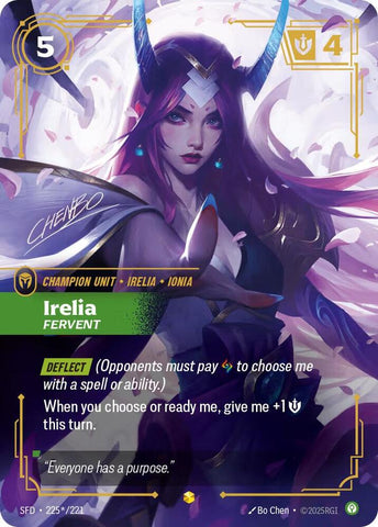 Irelia - Fervent (Signature) - Spiritforged (SFD)