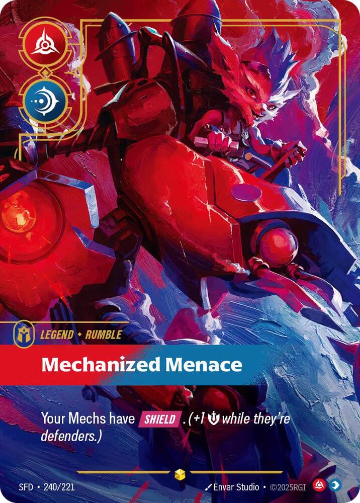 Rumble - Mechanized Menace (Overnumbered) - Spiritforged (SFD)