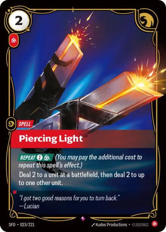Piercing Light - Spiritforged (SFD)