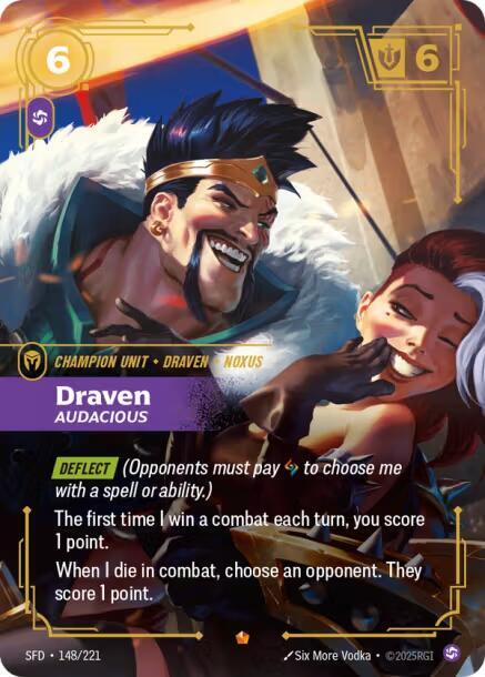 Draven - Audacious - Spiritforged (SFD)