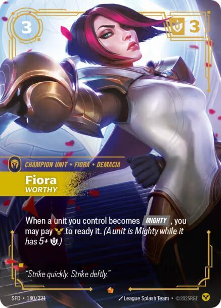 Fiora - Worthy - Spiritforged (SFD)