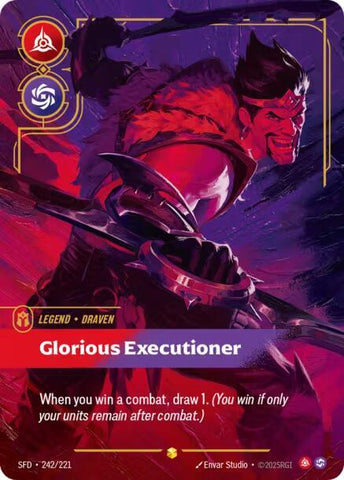 Draven - Glorious Executioner (Overnumbered) - Spiritforged (SFD)