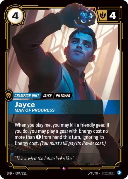 Jayce - Man of Progress - Spiritforged (SFD)