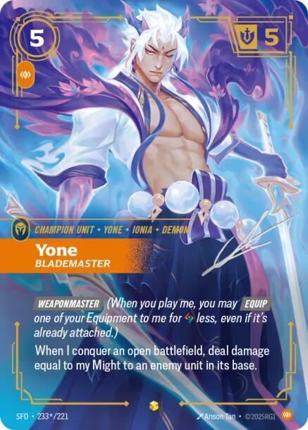 Yone - Blade Master (Signature) - Spiritforged (SFD)