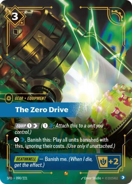 The Zero Drive - Spiritforged (SFD)
