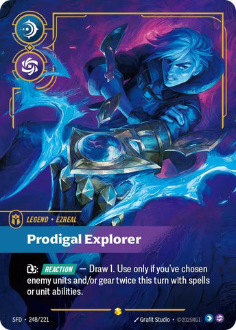 Ezreal - Prodigal Explorer (Overnumbered) - Spiritforged (SFD)