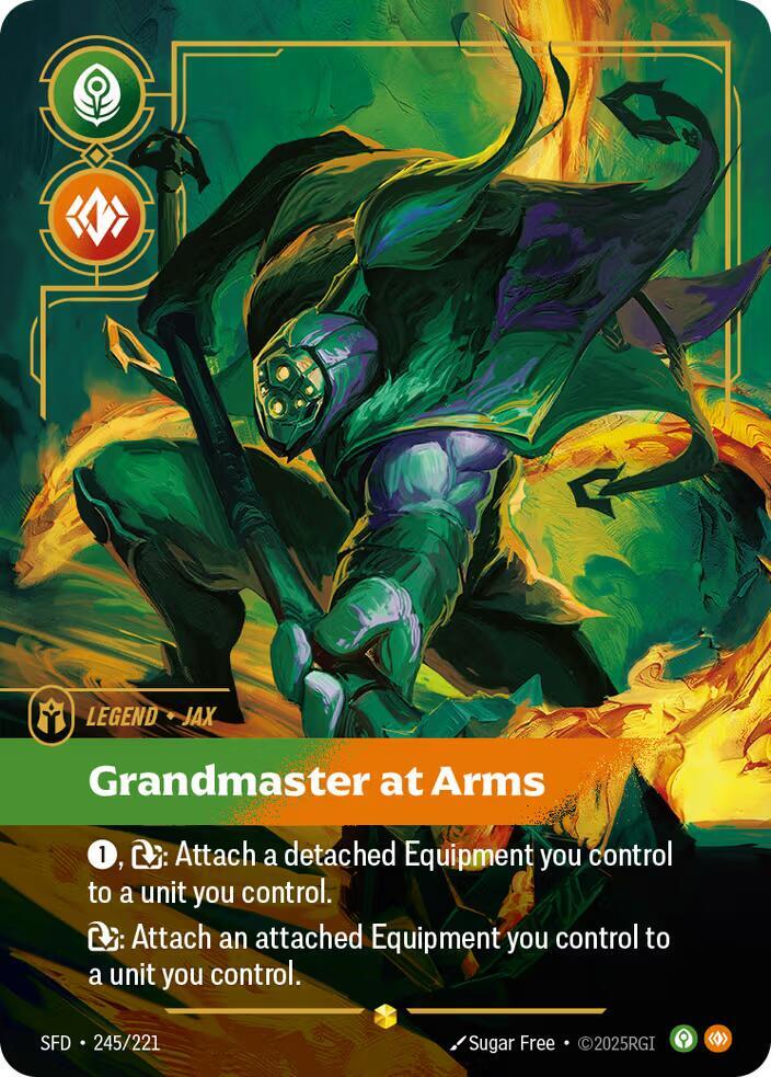 Jax - Grandmaster at Arms (Overnumbered) - Spiritforged (SFD)