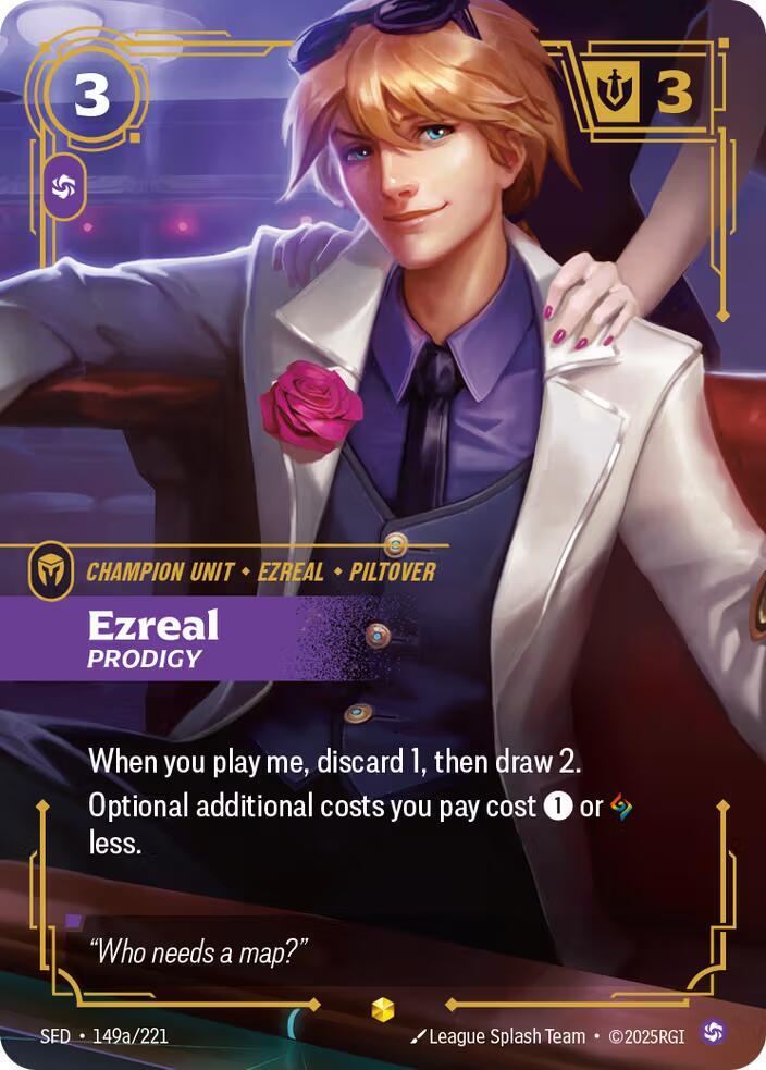 Ezreal - Prodigy (Alternate Art) - Spiritforged (SFD)