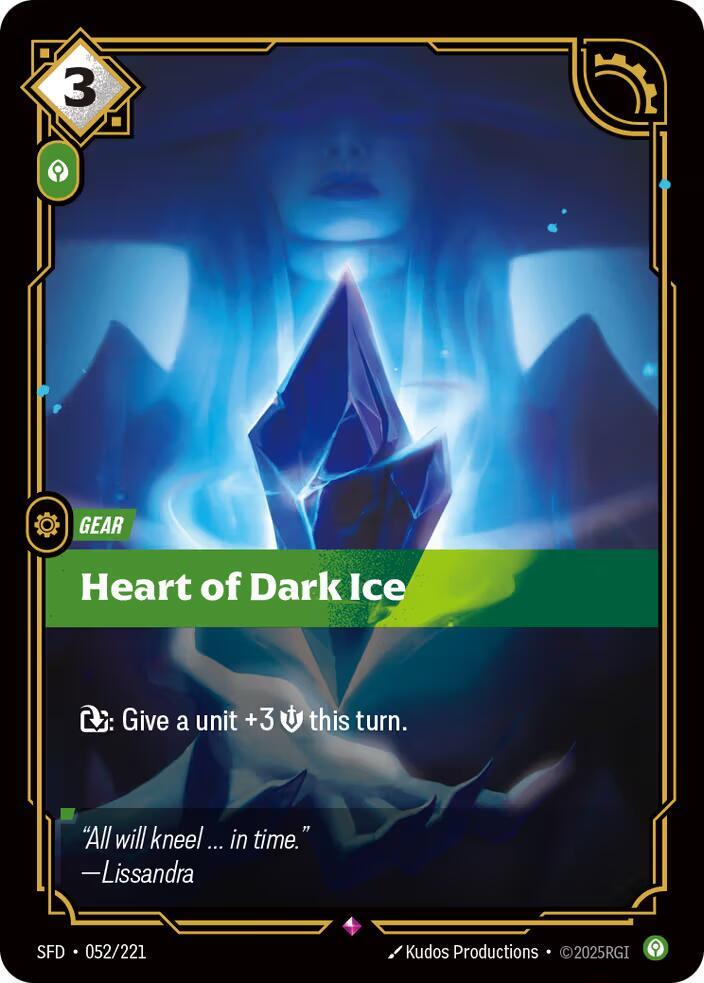 Heart of Dark Ice - Spiritforged (SFD)