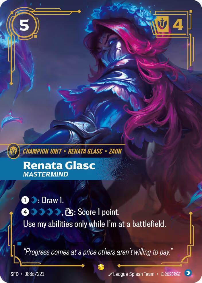 Renata Glasc (Alternate Art) - Spiritforged (SFD)