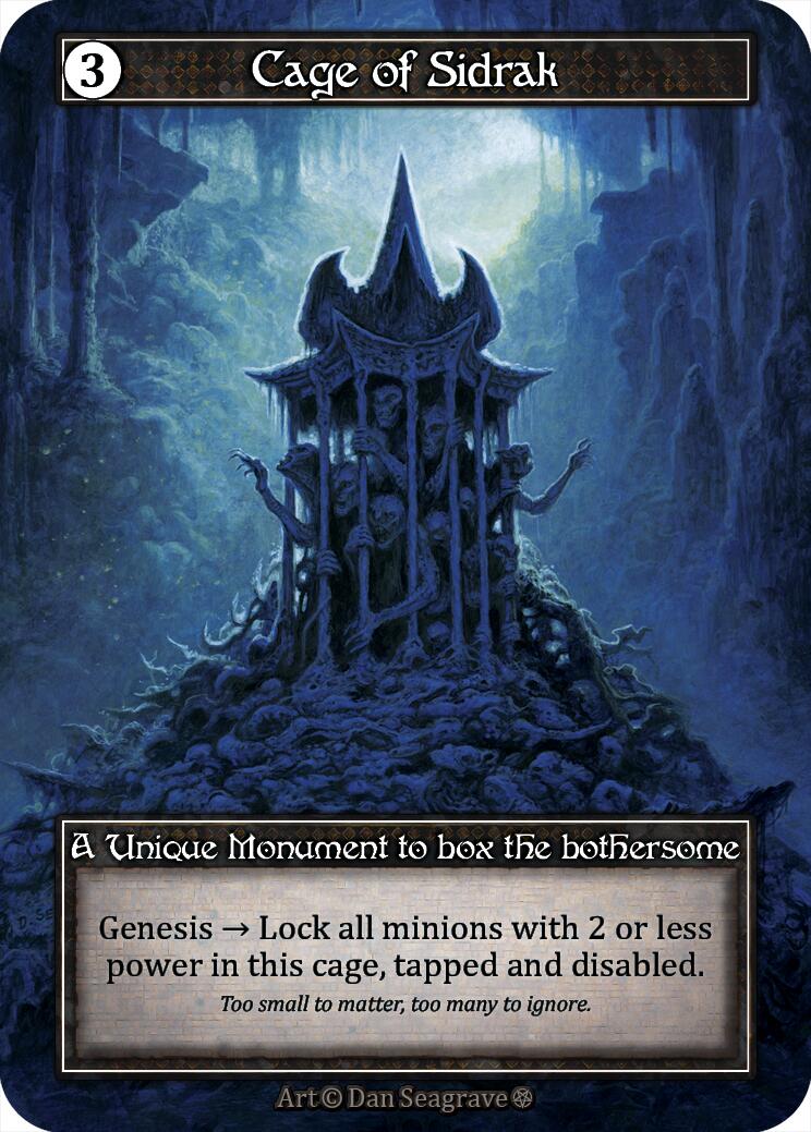Cage of Sidrak (Foil) [Gothic]
