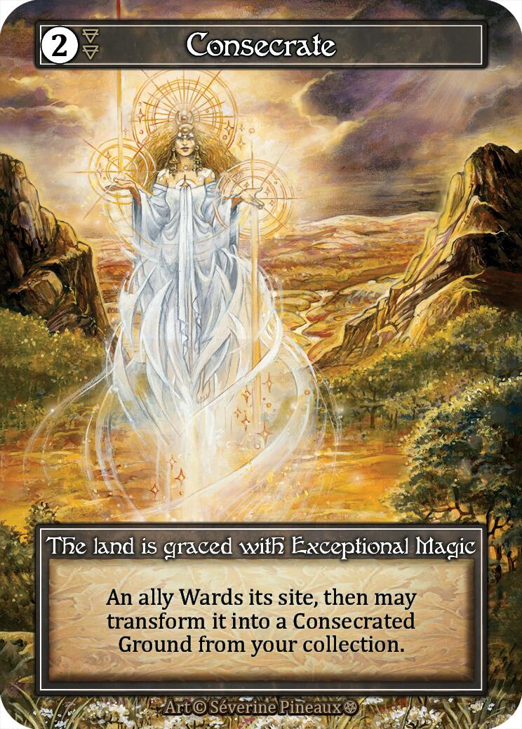 Consecrate (Foil) [Gothic]