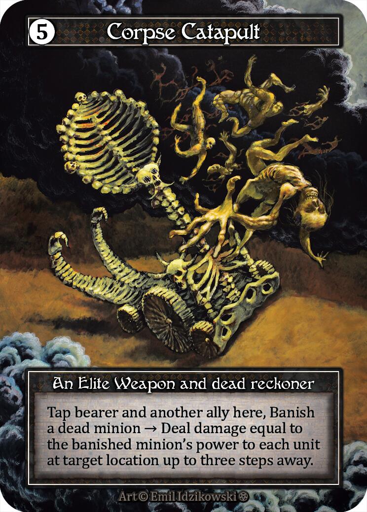 Corpse Catapult (Foil) [Gothic]