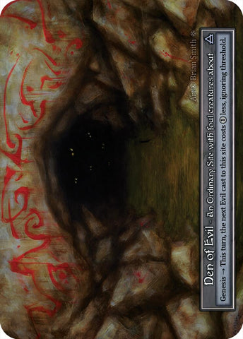 Den of Evil (Foil) [Gothic]