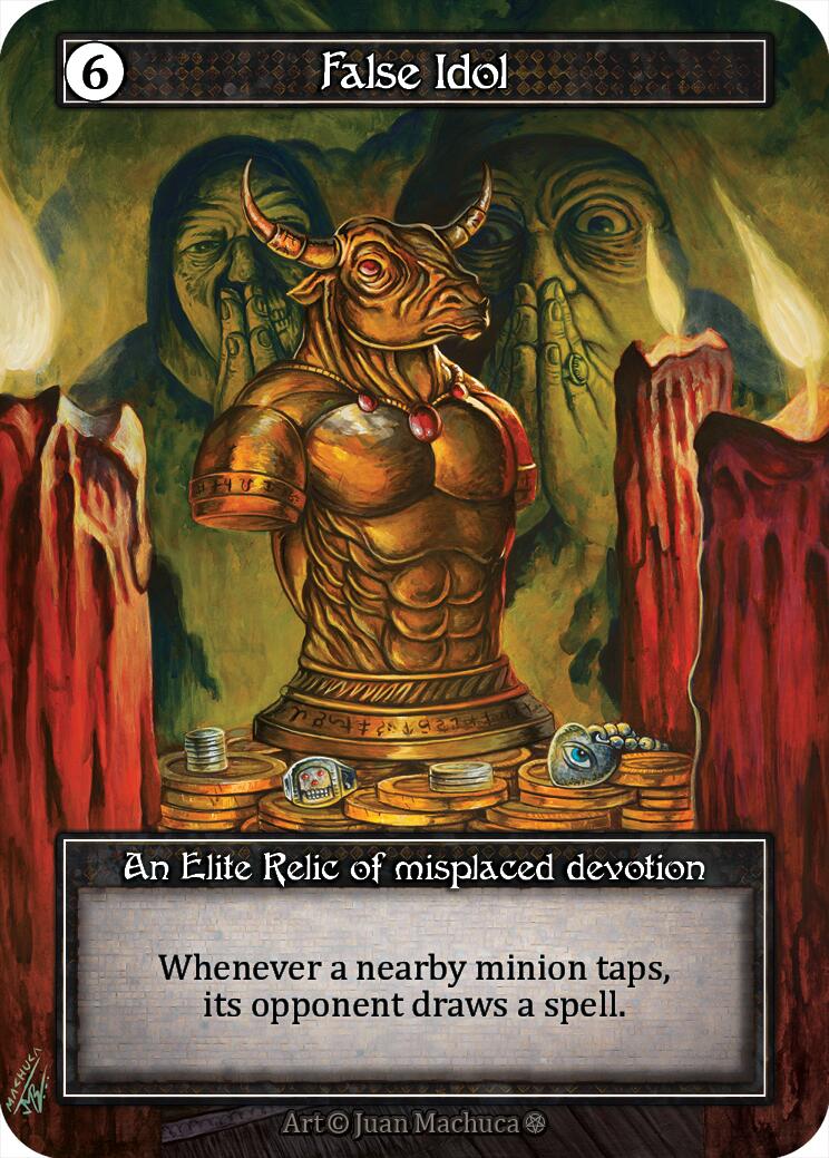 False Idol (Foil) [Gothic]