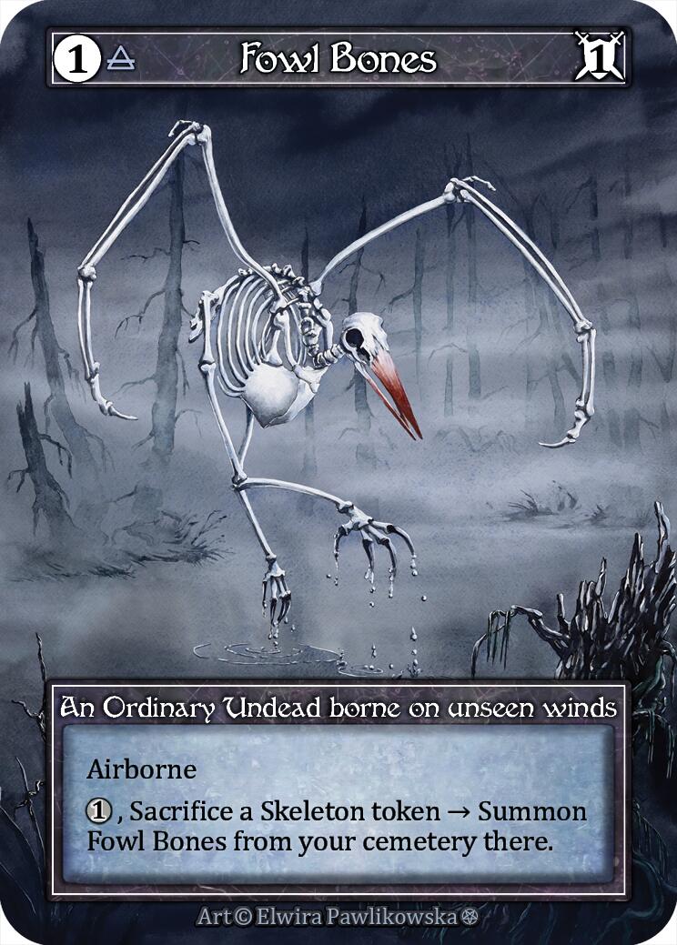 Fowl Bones (Foil) [Gothic]