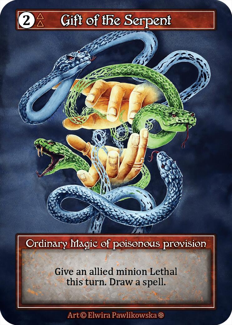 Gift of the Serpent (Foil) [Gothic]