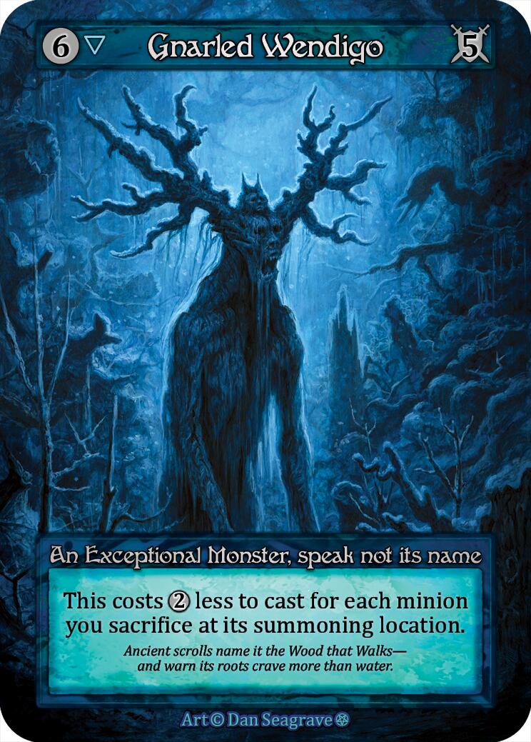 Gnarled Wendigo [Gothic]