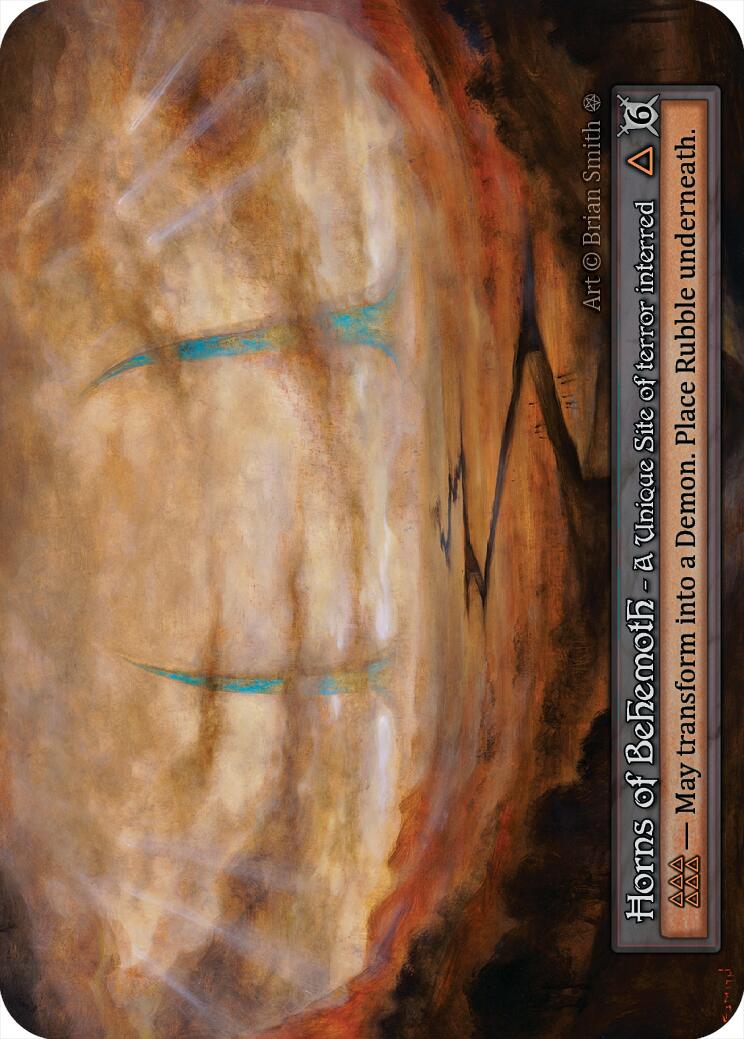 Horns of Behemoth [Gothic]