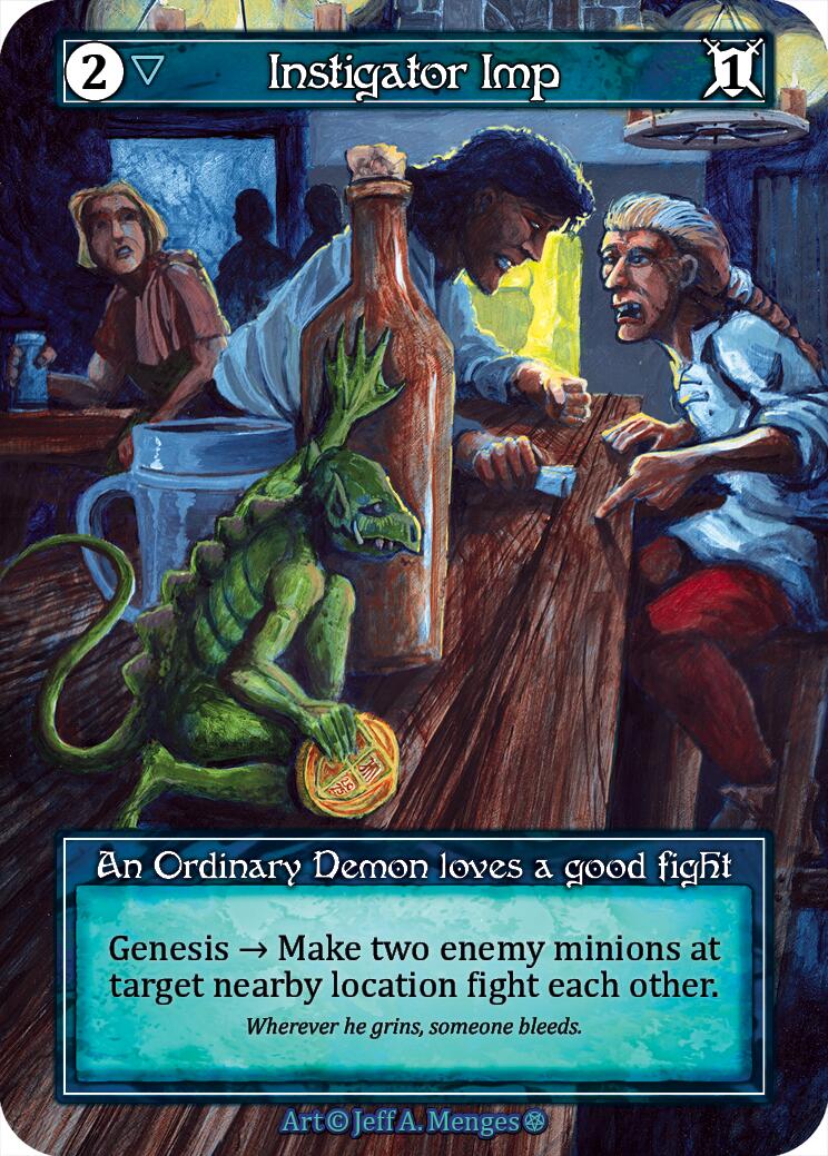 Instigator Imp (Foil) [Gothic]