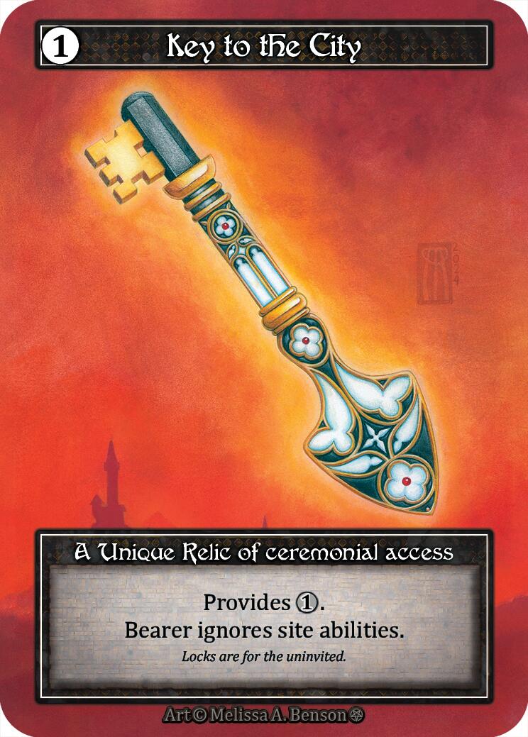 Key to the City (Foil) [Gothic]