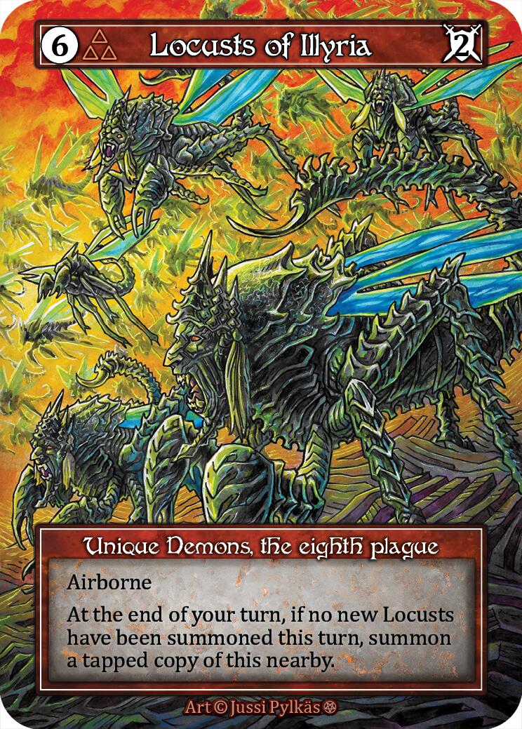 Locusts of Illyria (Foil) [Gothic]