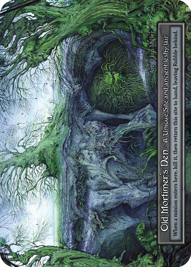 Old Mortimer's Den (Foil) [Gothic]