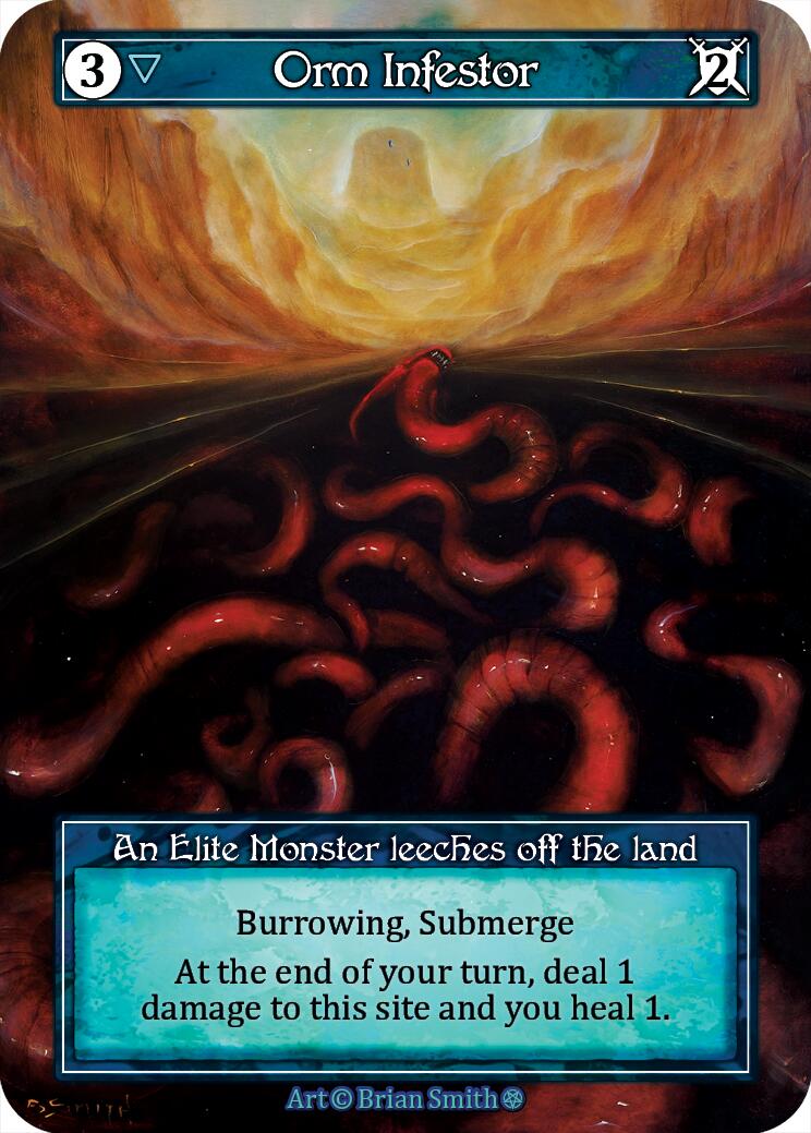 Orm Infestor (Foil) [Gothic]