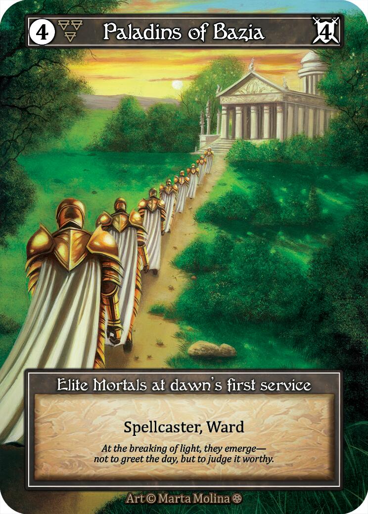 Paladins of Bazia (Foil) [Gothic]