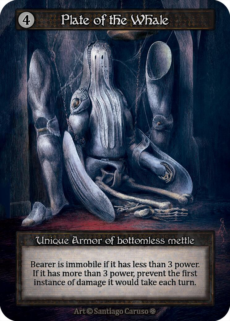 Plate of the Whale [Gothic]