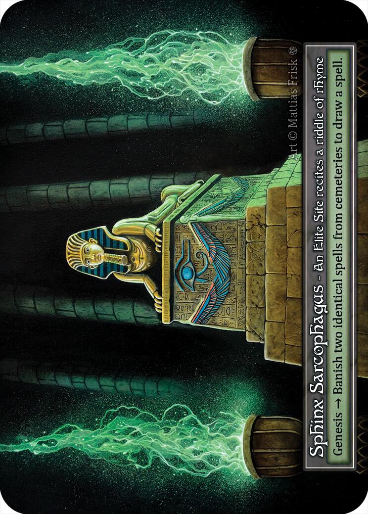 Sphinx Sarcophagus (Foil) [Gothic]
