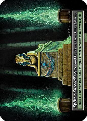 Sphinx Sarcophagus (Foil) [Gothic]