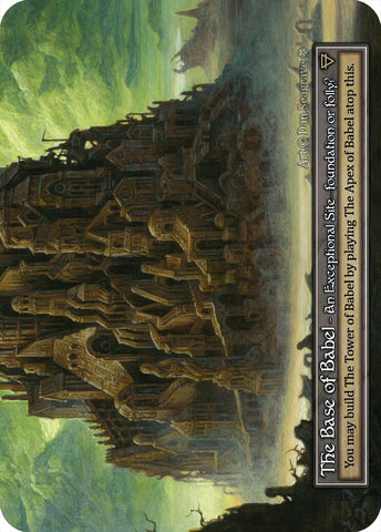The Base of Babel (Foil) [Gothic]