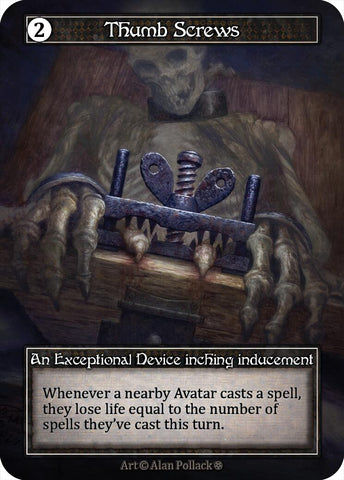 Thumb Screws (Foil) [Gothic]