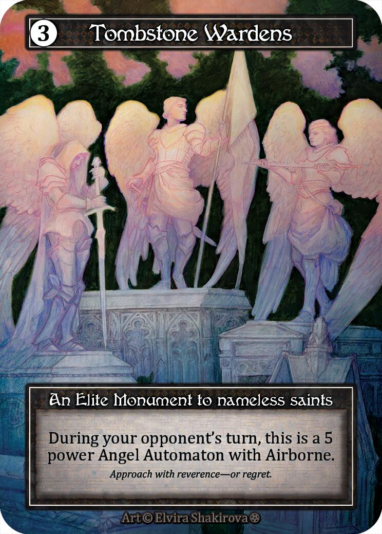 Tombstone Wardens (Foil) [Gothic]