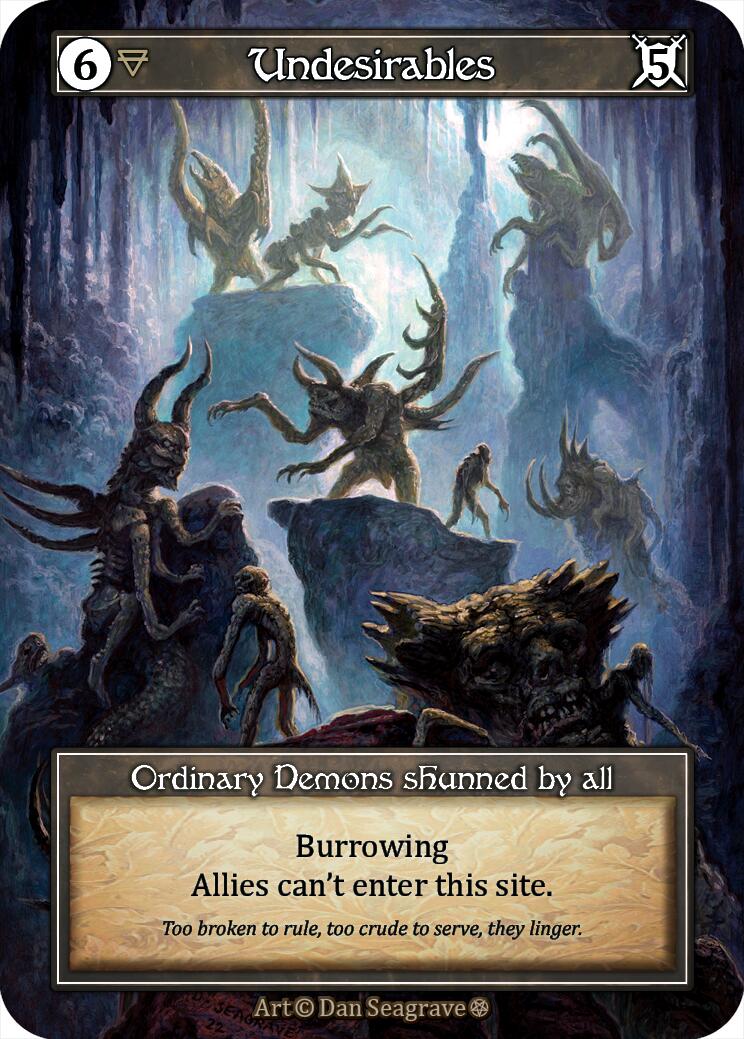 Undesirables (Foil) [Gothic]