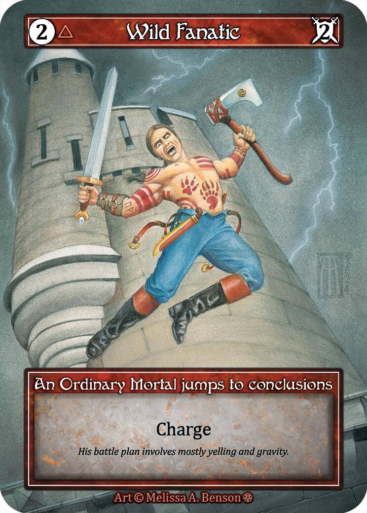 Wild Fanatic (Foil) [Gothic]