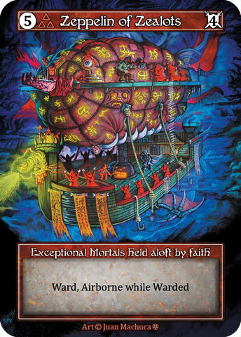 Zeppelin of Zealots (Foil) [Gothic]