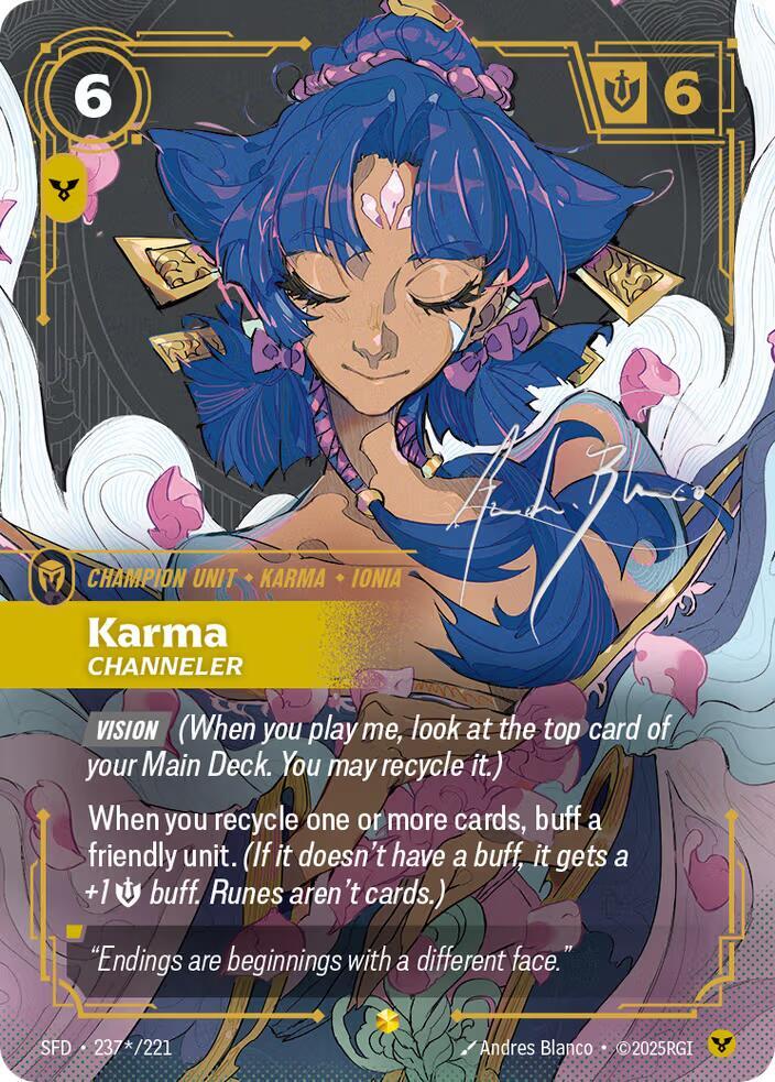 Karma - Channeler (Signature) - Spiritforged (SFD)