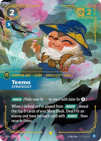 Teemo - Strategist (Overnumbered) - Spiritforged (SFD)