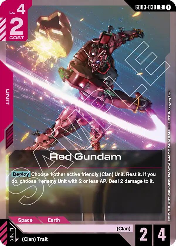 Red Gundam - Steel Requiem (GD03)